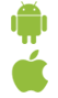 Android and Apple devices